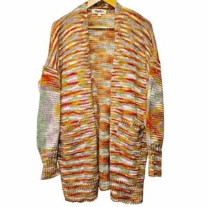 Vintage Multiple Colored Cardigan Size L